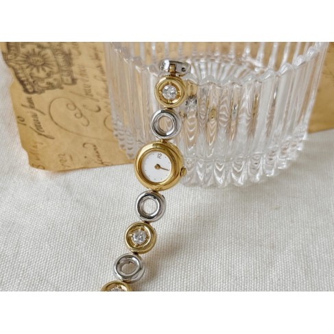 Seiko two-tone metal women's watch